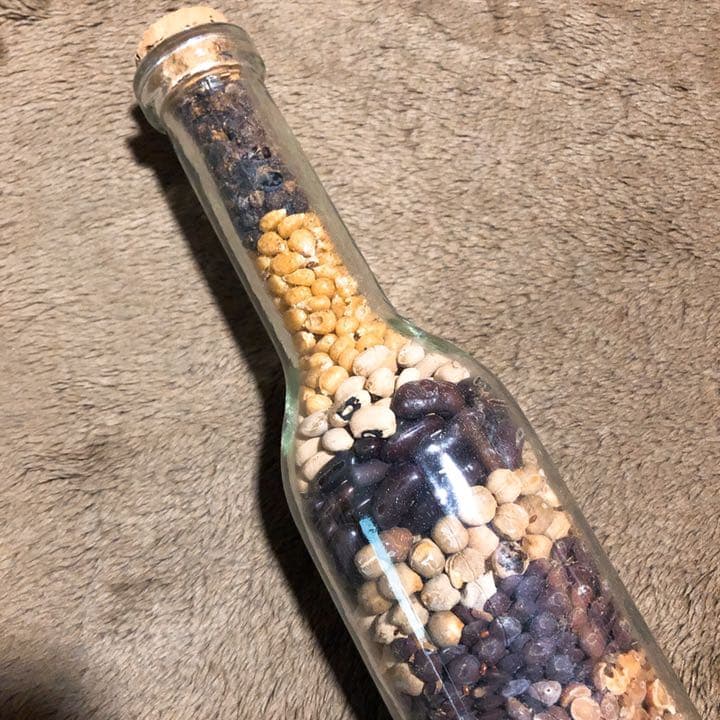 スパイス ガラスボトル glass bottle インテリア ハーバリウム風