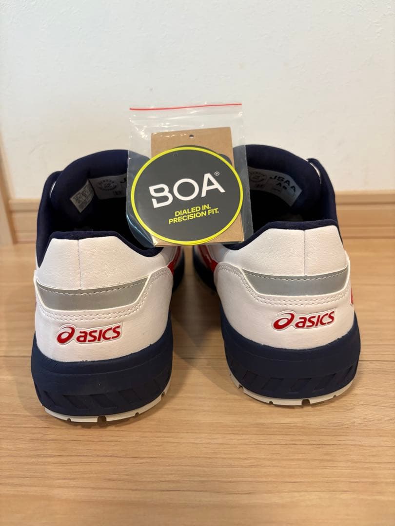 ASICS　CP306 ホワイト×クラシックレッド