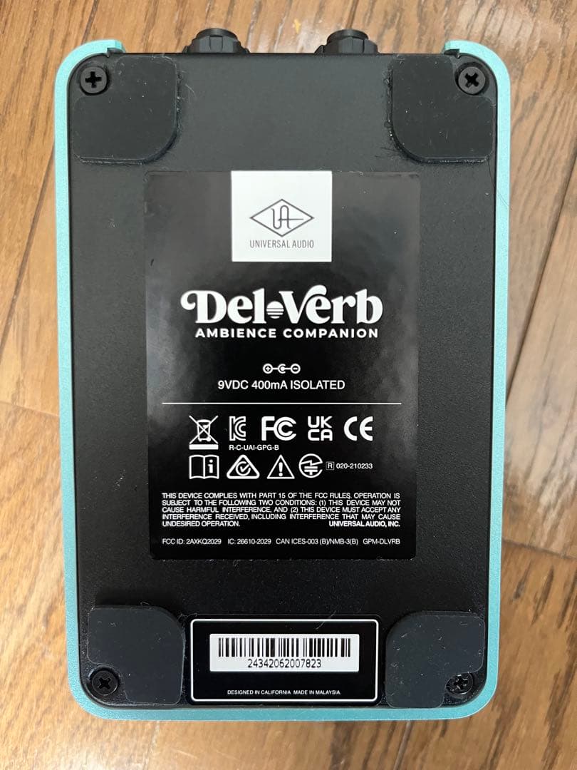 ギター UAFX Del-Verb Ambience Companion