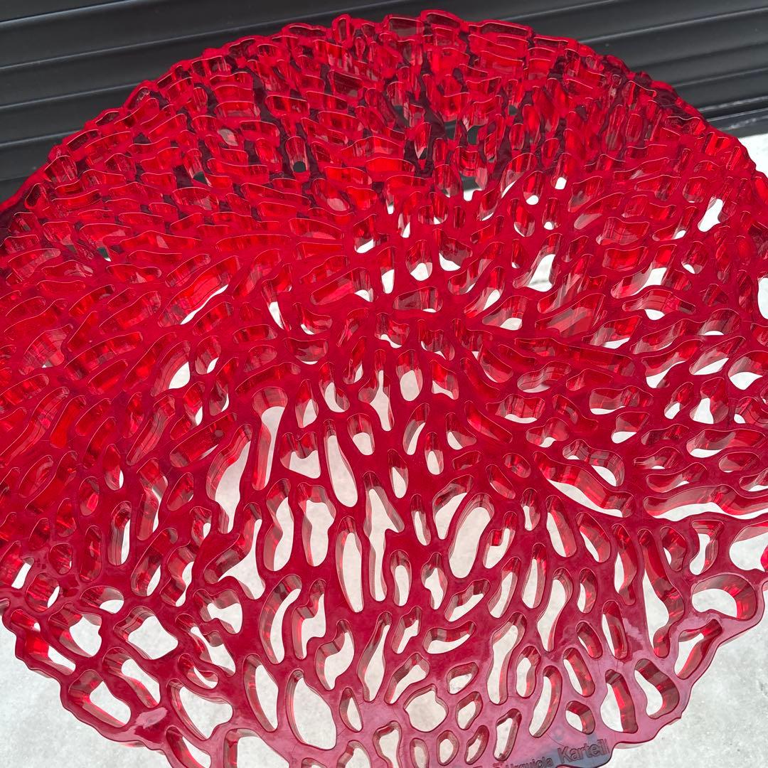 Kartell カルテル T-TABLE ティーテーブル RED サイドテーブル