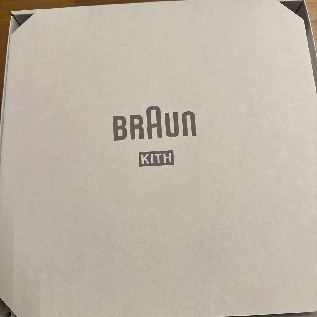 新品 KITH BRAUN Wall clock White
