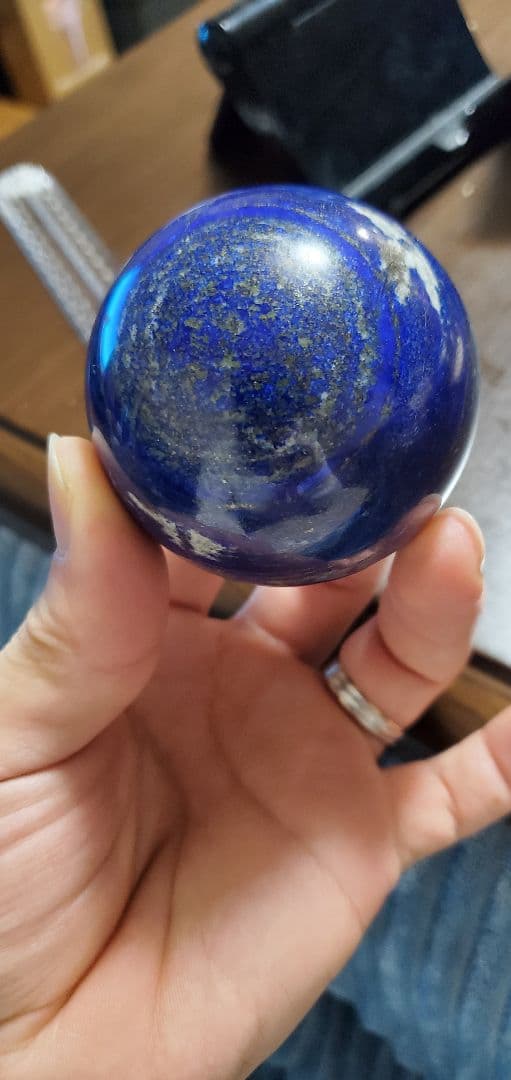ラピスラズリ　丸玉（スフィア）