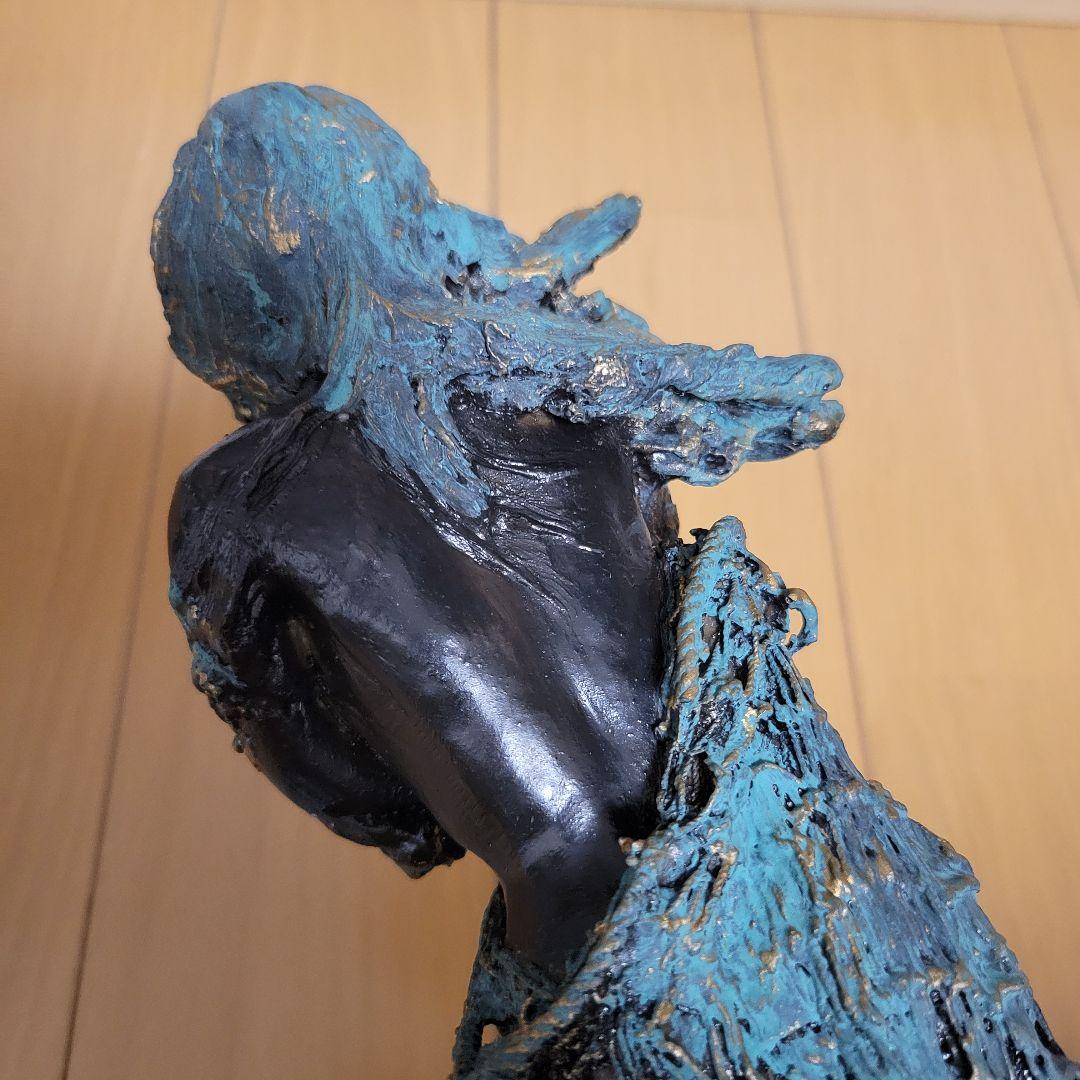 ブラジル 女性像 女神像 彫刻 ヴィンテージ 希少品 刻印やラベル付き