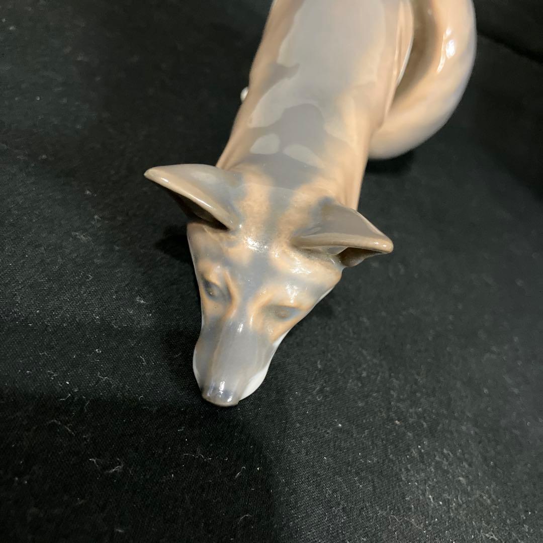 置物　ロイヤルコペンハーゲン　きつね　共箱付き