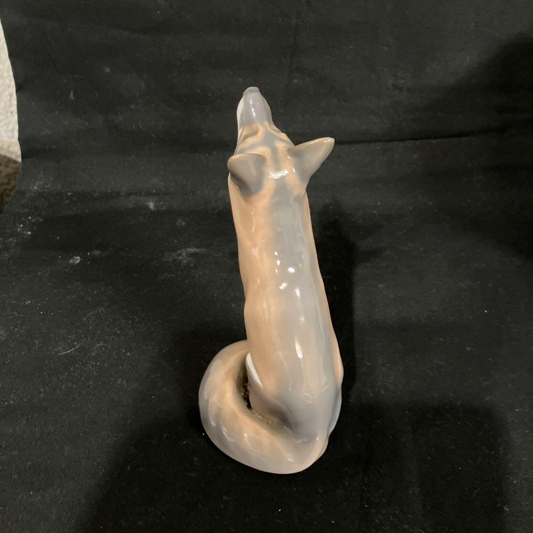 置物　ロイヤルコペンハーゲン　きつね　共箱付き