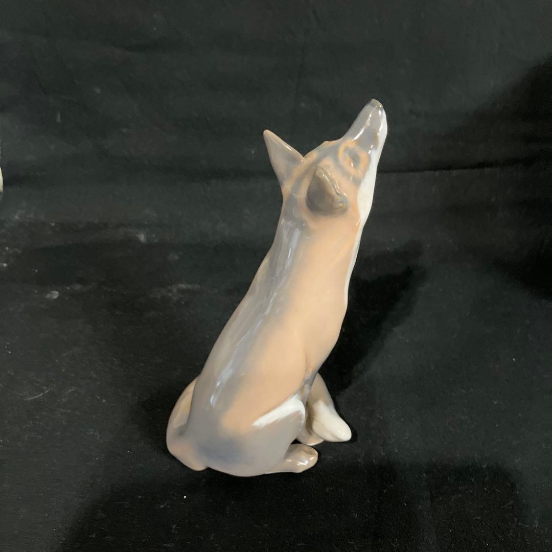 置物　ロイヤルコペンハーゲン　きつね　共箱付き