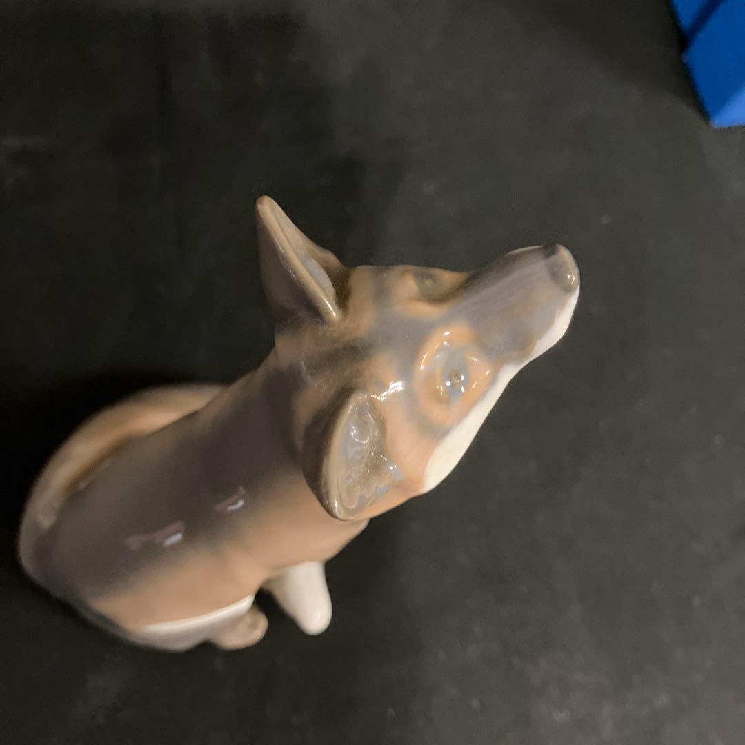 置物　ロイヤルコペンハーゲン　きつね　共箱付き