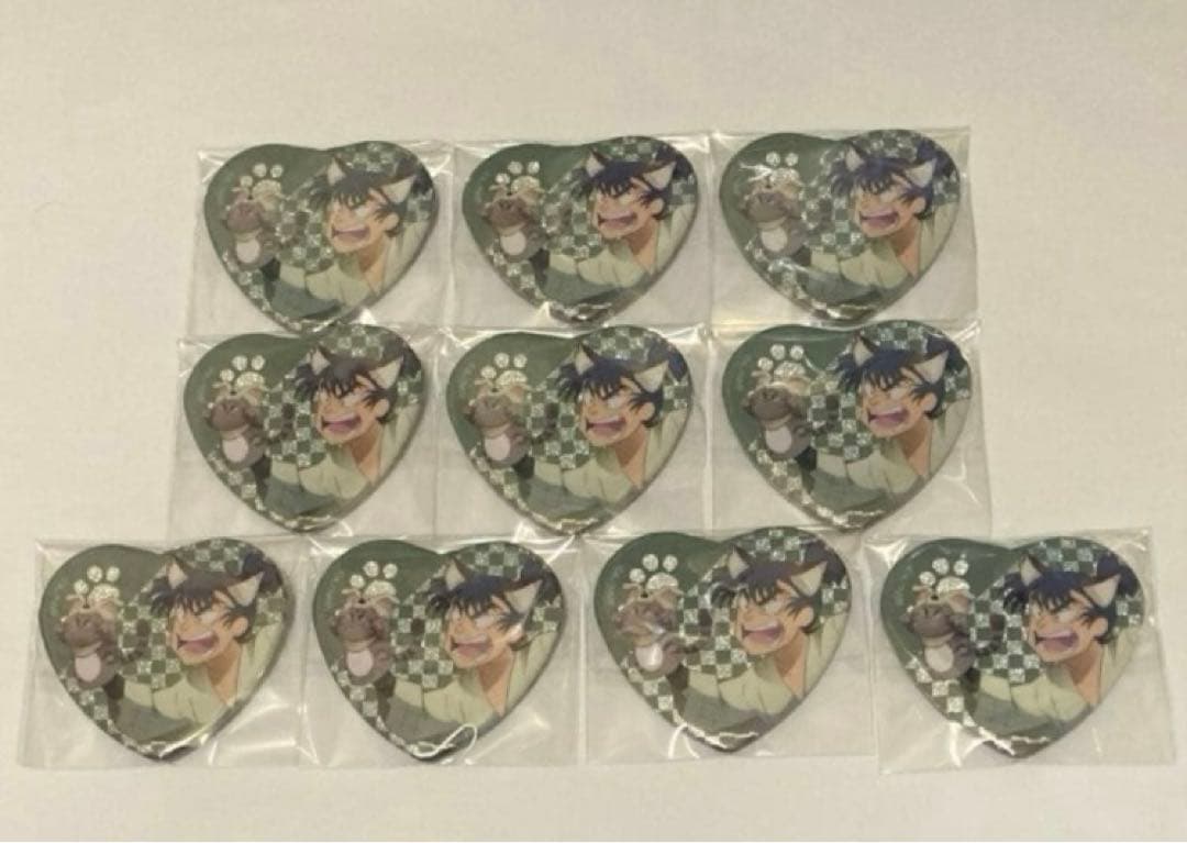 ︎︎⟡ 忍たま ナンジャ ハート缶バッジ 食満留三郎 食満 - メルカリ