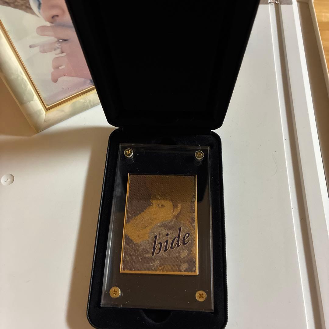 hide 限定版 フォトフレーム ケース付き