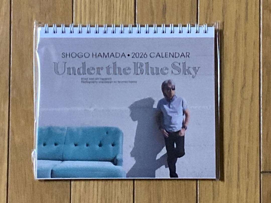 浜田 省吾 2026 卓上カレンダー - メルカリ