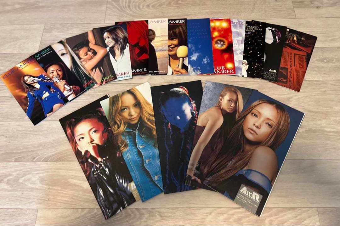 安室奈美恵　ファンクラブ全会報セット　コンプリート　全62冊分