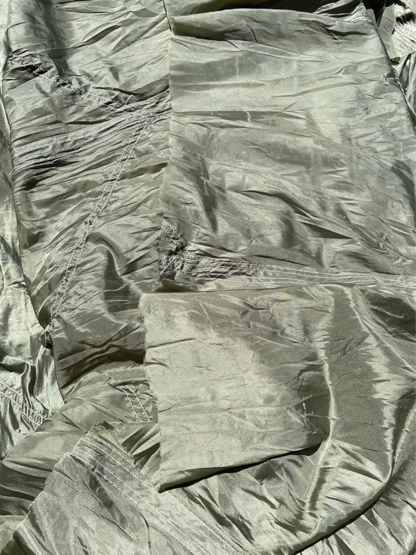 米軍海兵隊ODパラシュート生地希少品