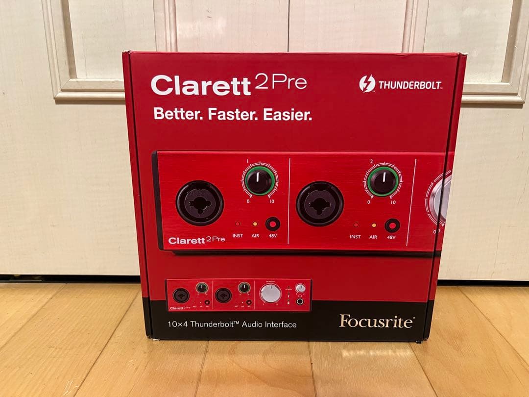 DTM・DAW Focusrite Claret 2Pre Thunderbolt
