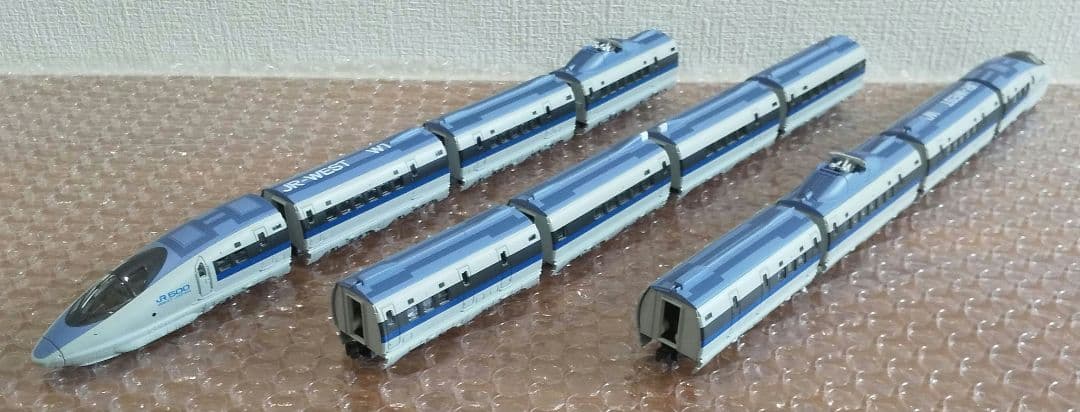 12両セット 初回限定版❗️500系 新幹線 のぞみ編成 Bトレインショーティー