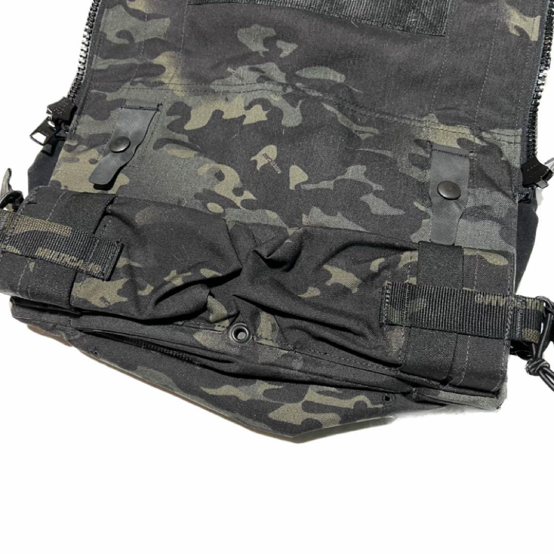 実物 Crye Pack Zip-On Panel 2.0 マルチカムブラック