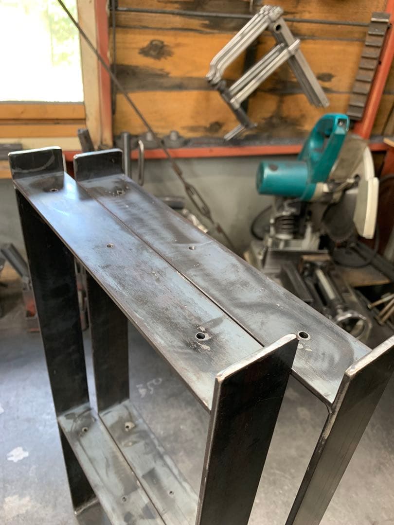 smith　オーダー制作 鉄脚 シェルフ アイアンレッグ TVボード 什器