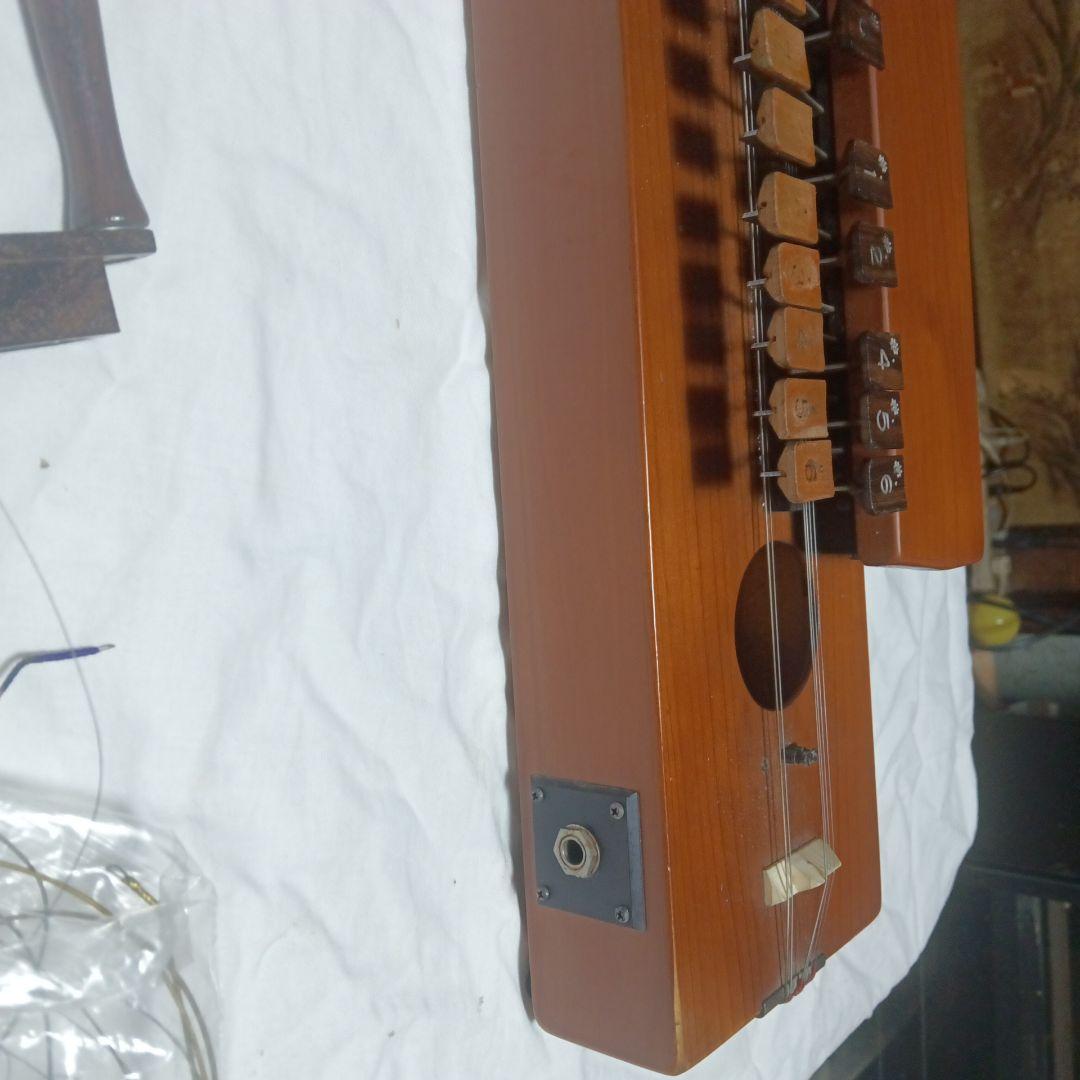 大正琴 ブラウン 付属品付き