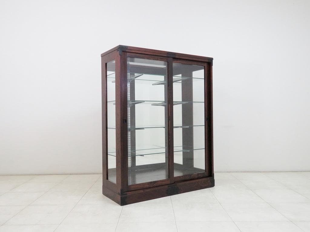 ★美品★岩谷堂箪笥■別注キュリオケース■ショーケース 飾り棚 ディプレイ 什器