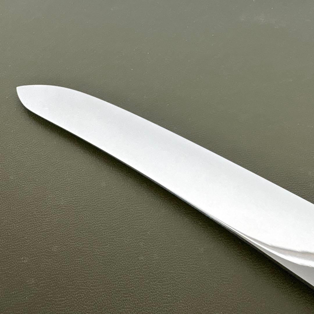 ビンテージ　マッピン&ウェッブ　純銀製 ハンドル　ナイフ　33,5cm シルバー