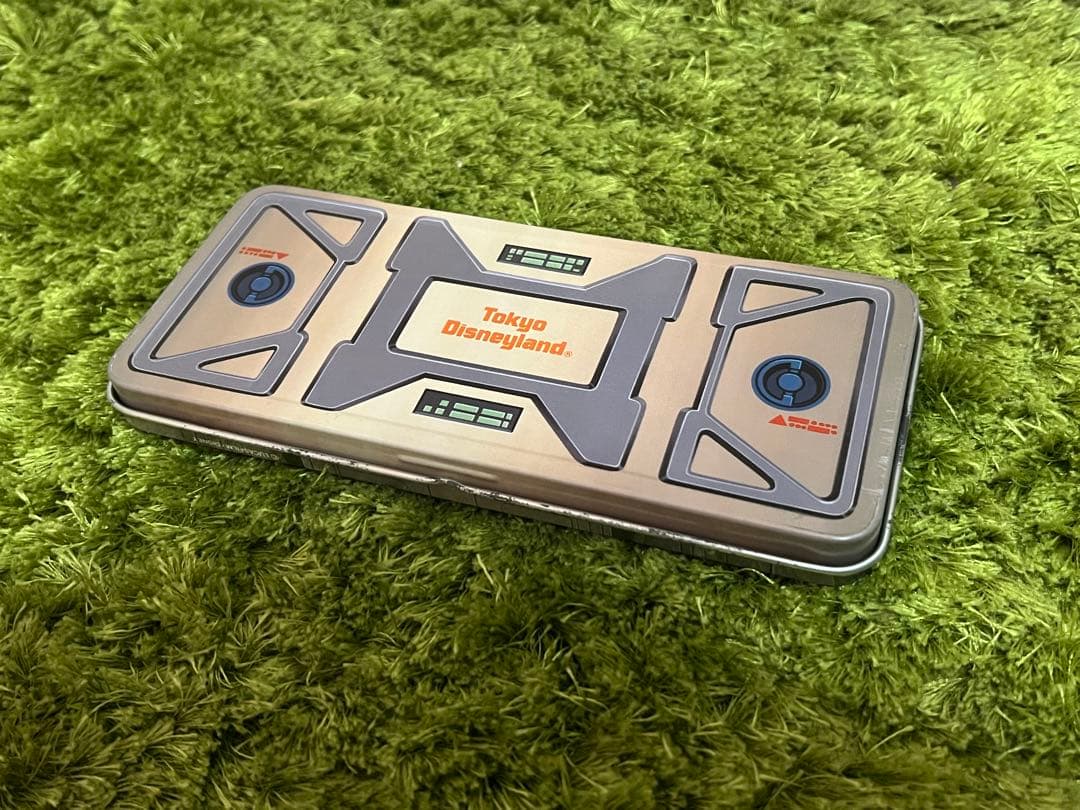 旧 スターツアーズ 缶ペンケース 鉛筆付き 東京ディズニーランド 1989