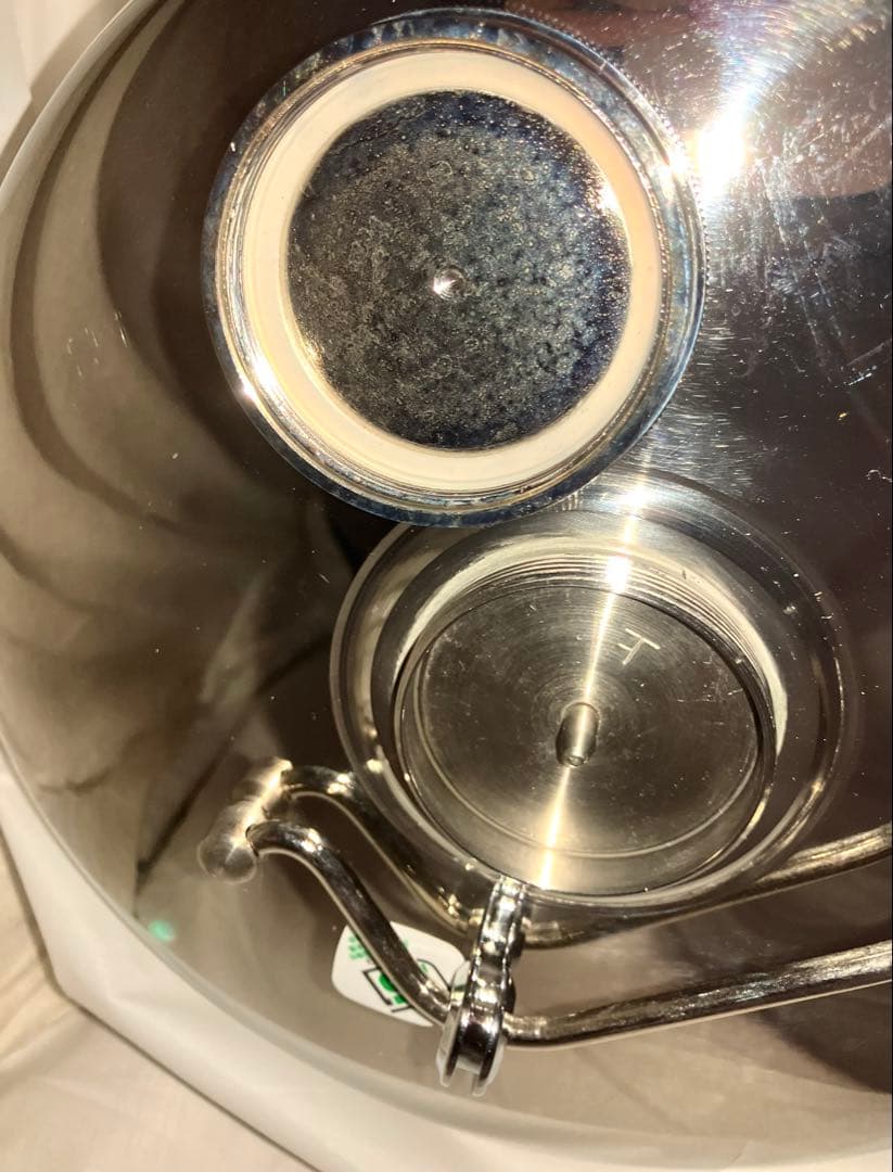 未使用品 山七製作所 湯たんぽ ステンレス製IH ガス火対応