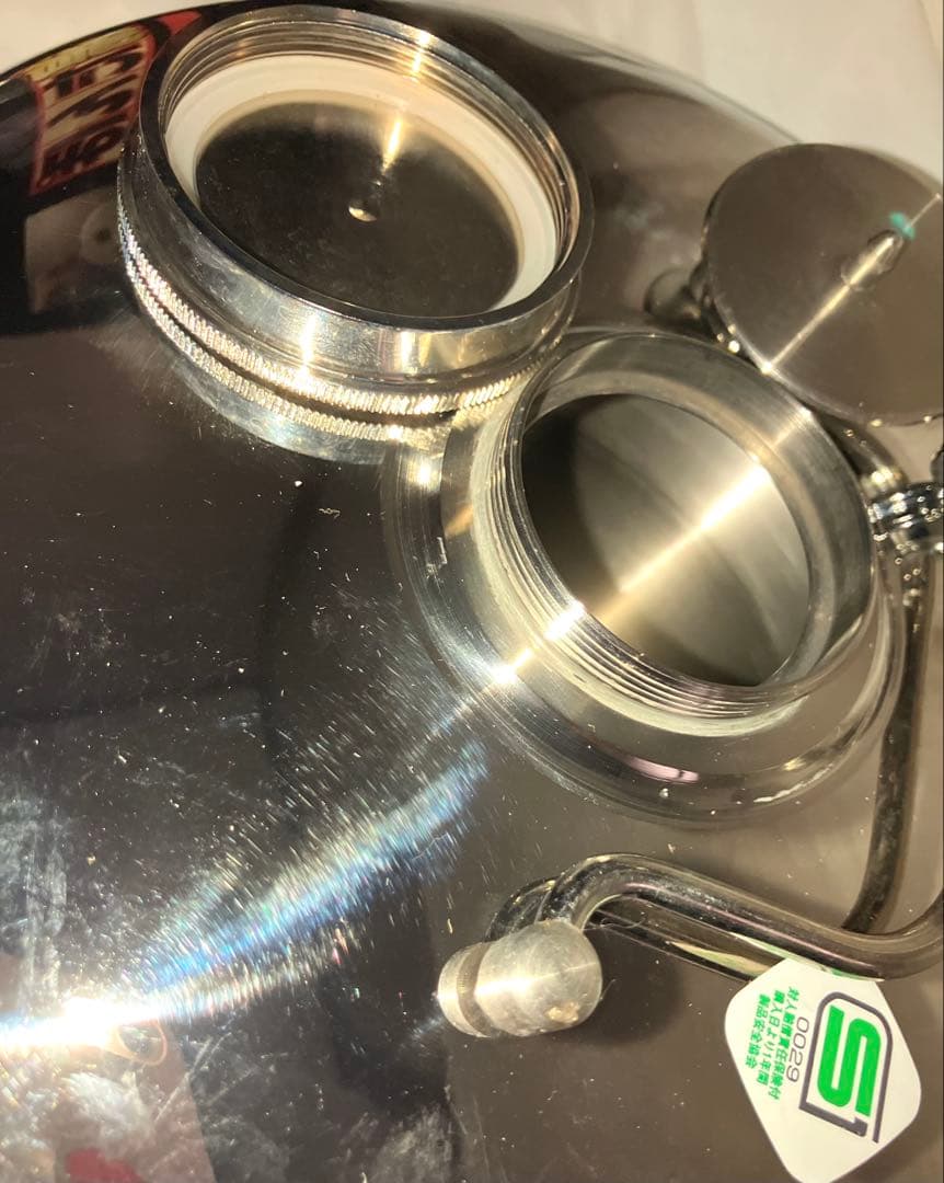 未使用品 山七製作所 湯たんぽ ステンレス製IH ガス火対応