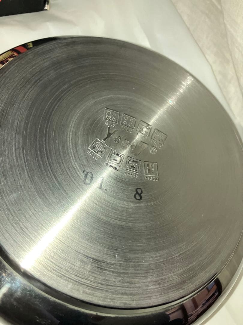 未使用品 山七製作所 湯たんぽ ステンレス製IH ガス火対応