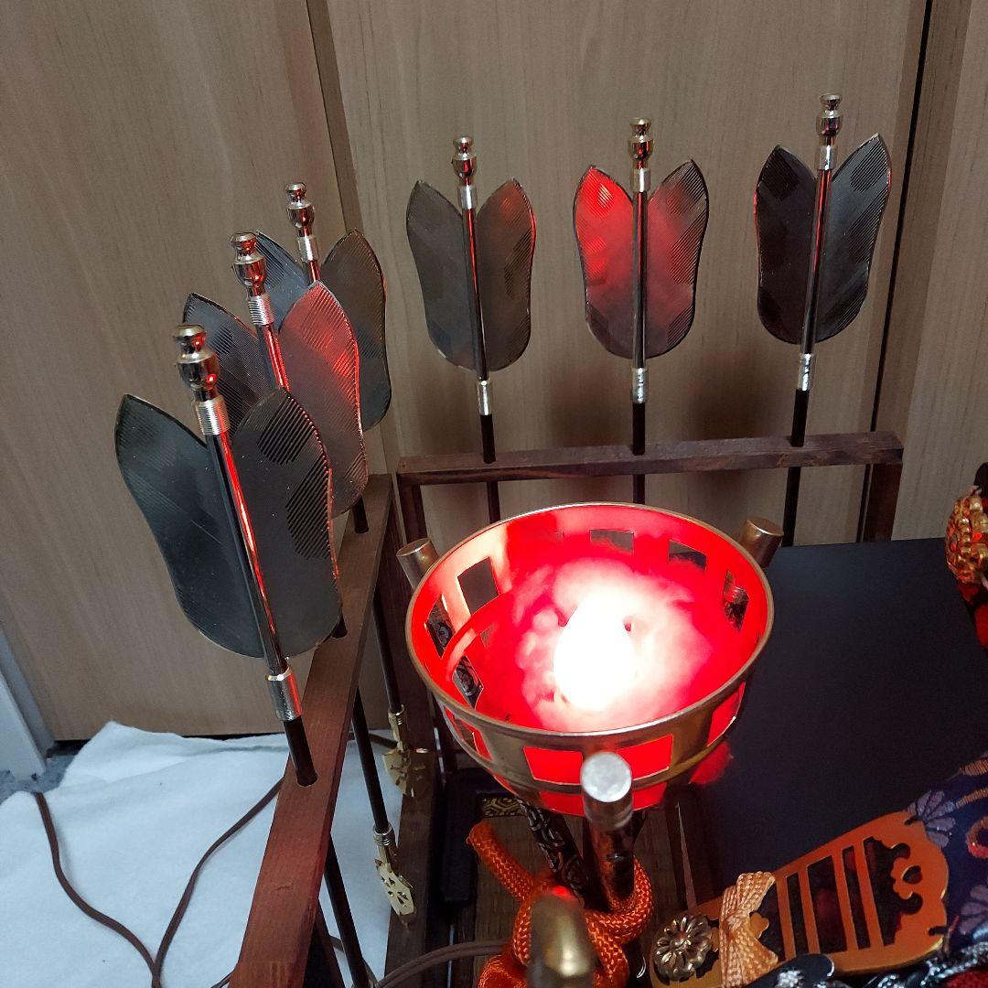 源山作　甲冑飾り