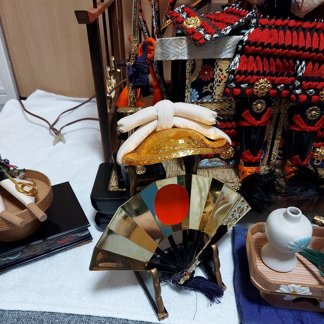 源山作　甲冑飾り