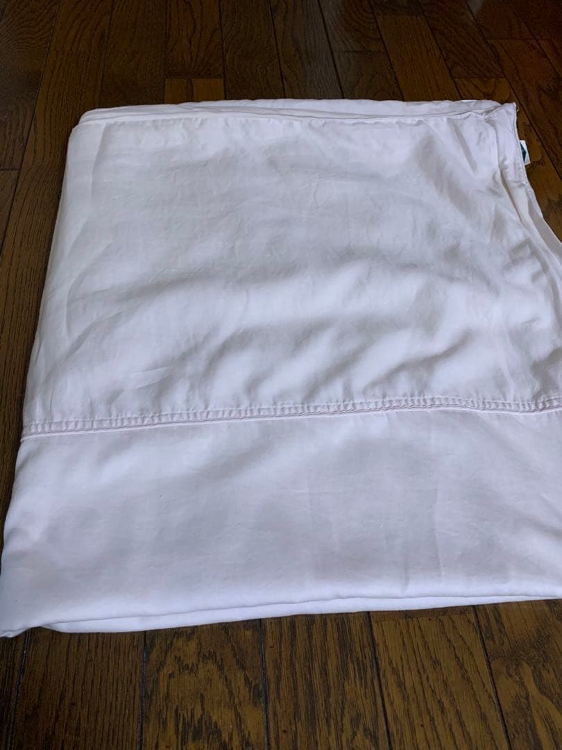 ホワイトダウン　羽毛掛け布団ダブル 190×210㎝　カバー付