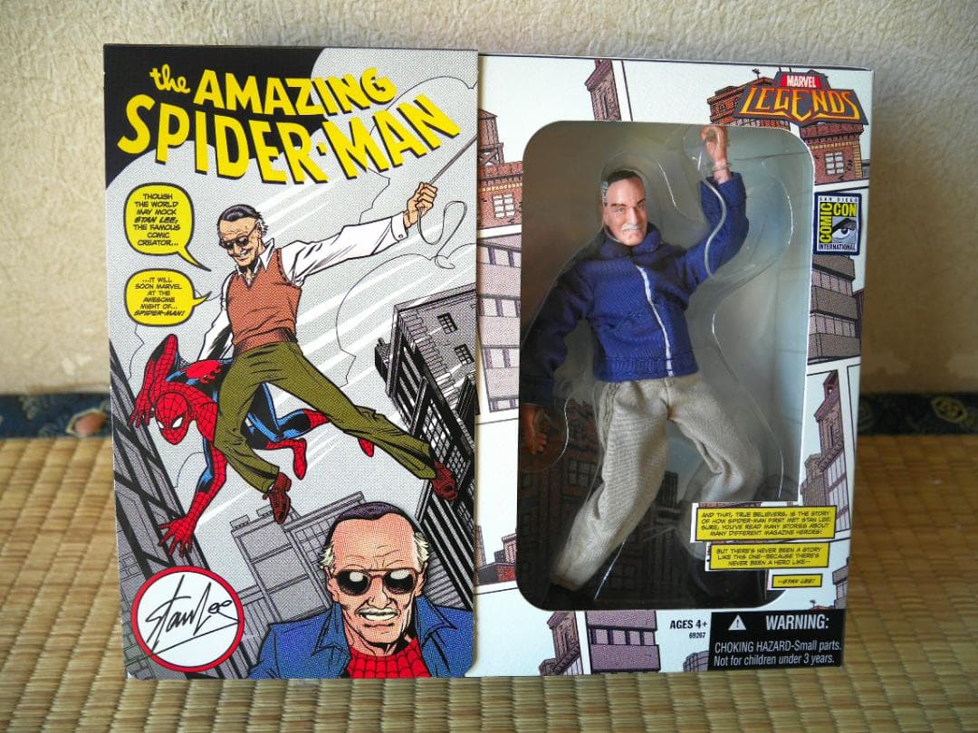 直筆サイン付美品]マーベルレジェンド スタンリー 2007コミコン限定