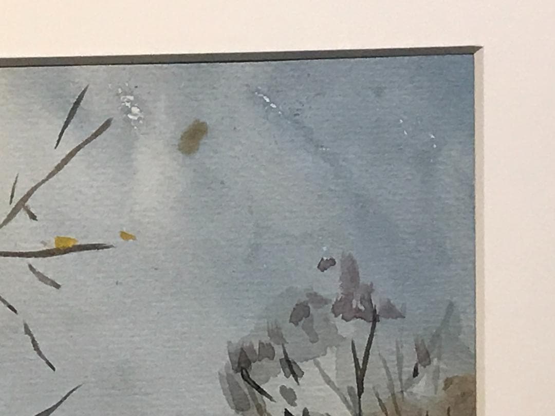 中国人水彩画家 陳芸 額装作品 - メルカリ