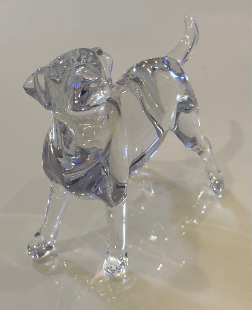 バカラ クリスタル ラブラドール　箱付き