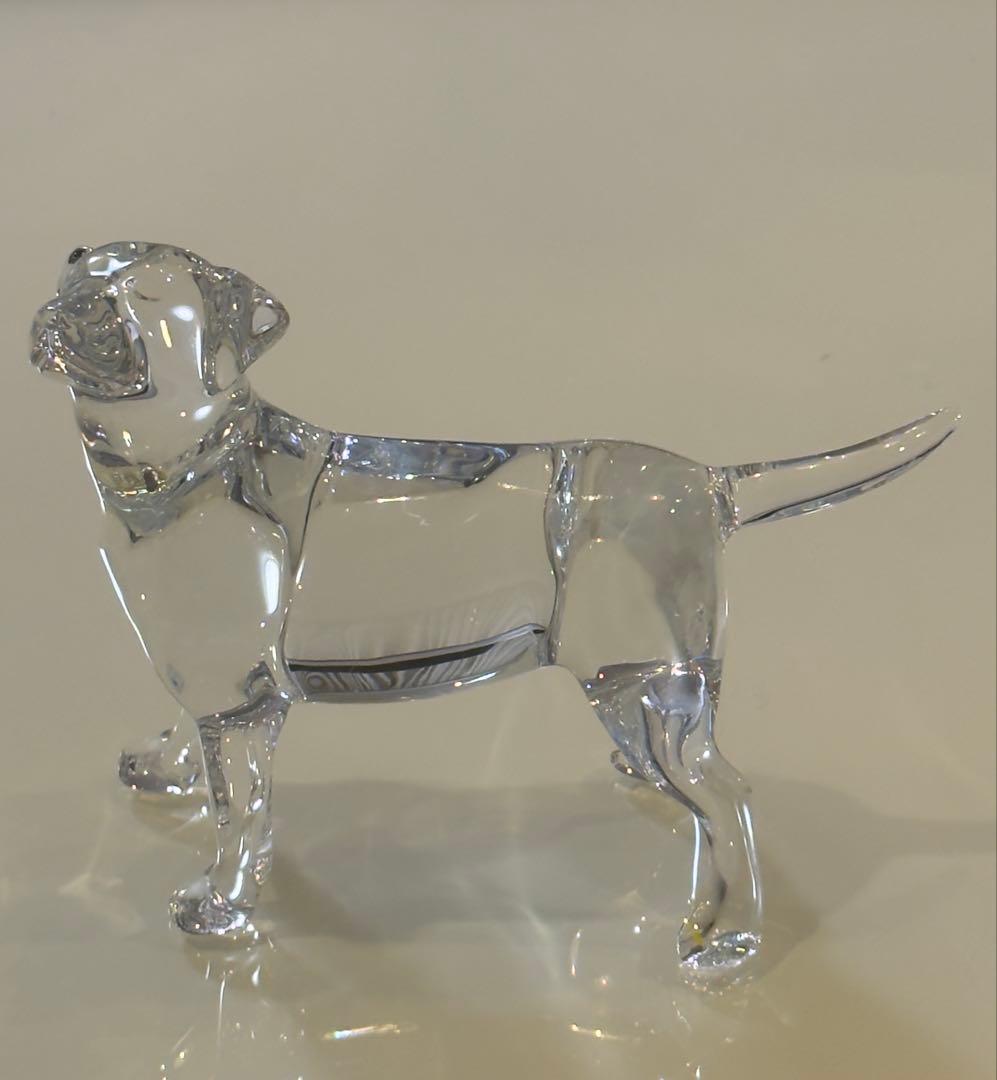 バカラ クリスタル ラブラドール　箱付き