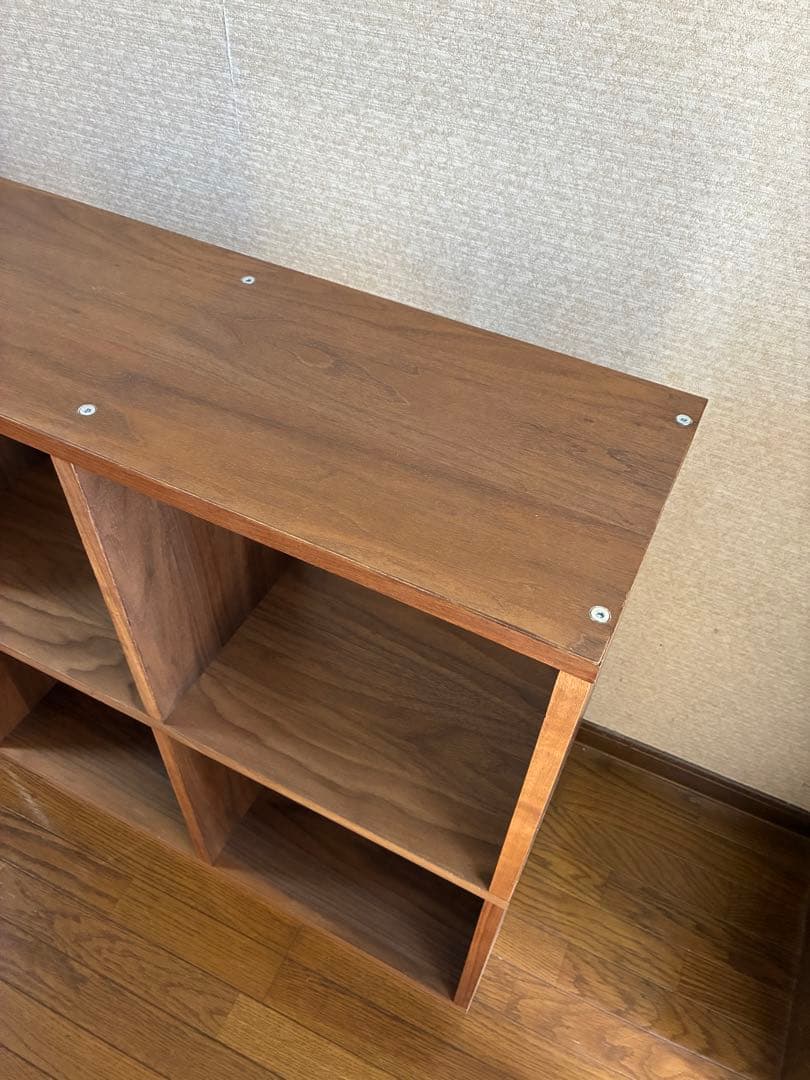 ■送料込■無印良品 スタッキングシェルフ 5×2 木製家具 棚 ラック収納