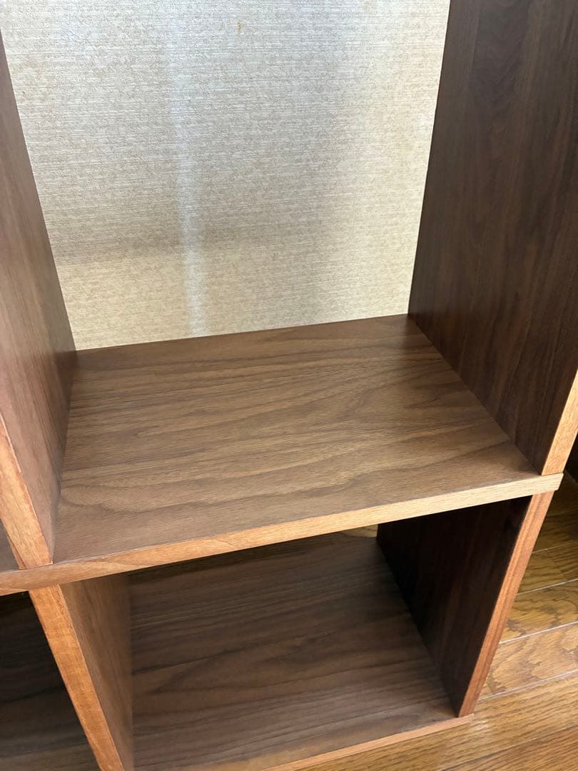 ■送料込■無印良品 スタッキングシェルフ 5×2 木製家具 棚 ラック収納