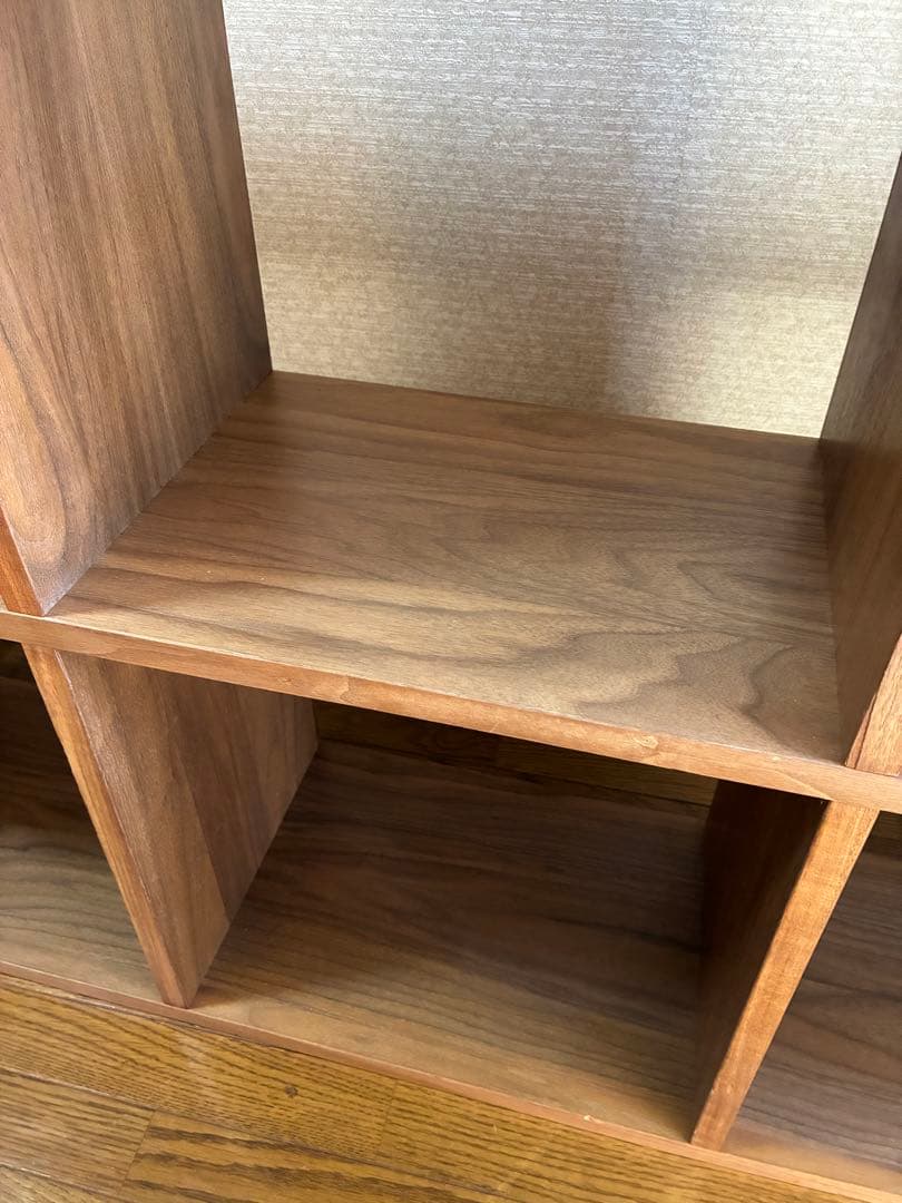 ■送料込■無印良品 スタッキングシェルフ 5×2 木製家具 棚 ラック収納