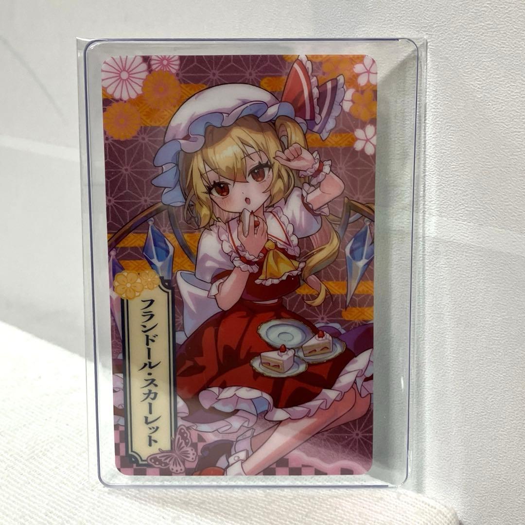 東方project フランドール （シークレット） コレクトメタリックカード