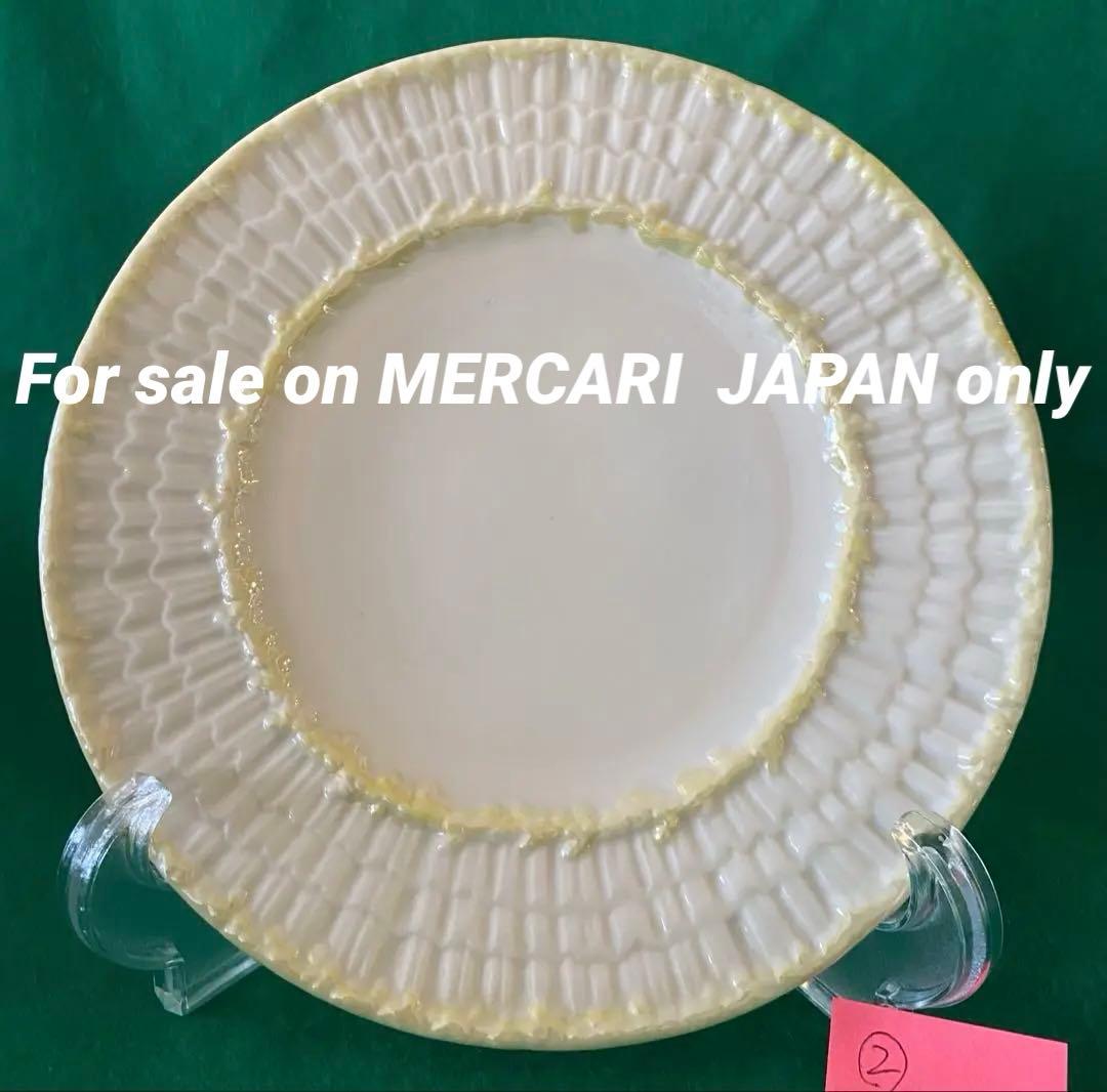 belleek ベリーク リンペット ケーキ皿 プレート 縁飾り付き 4枚