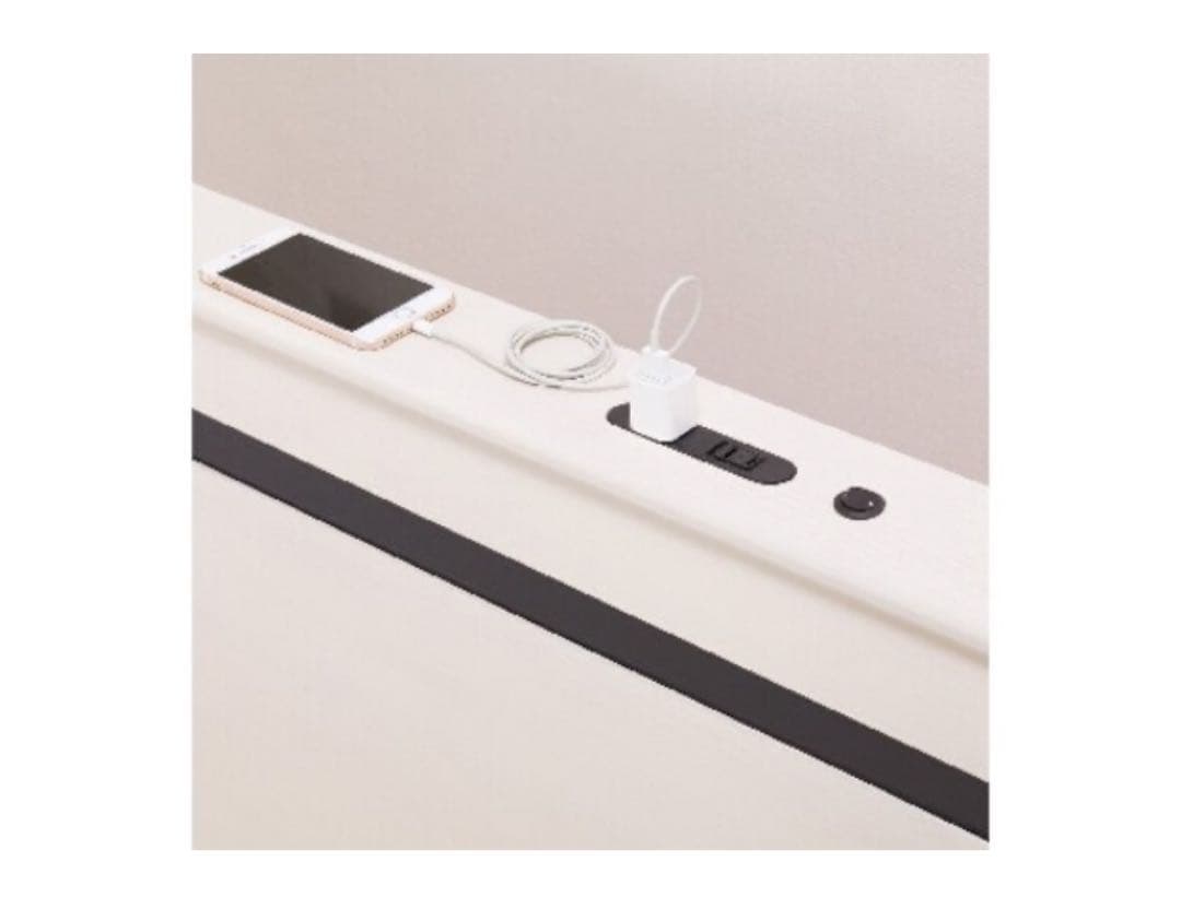 ニトリ⭐️すのこセミダブルベッドフレーム⭐️白