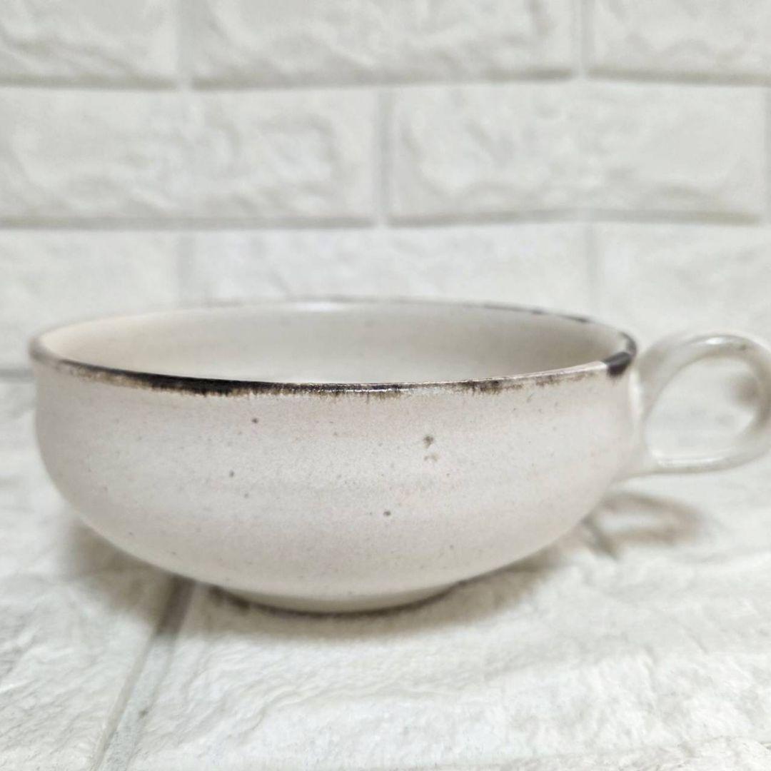 石岡信之＊平スープカップ＊2個セット＊益子焼＊