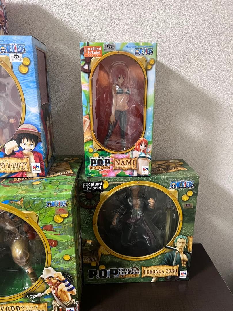 POP ワンピース ルフィ ゾロ ブルック ウソップ ナミ サンジ