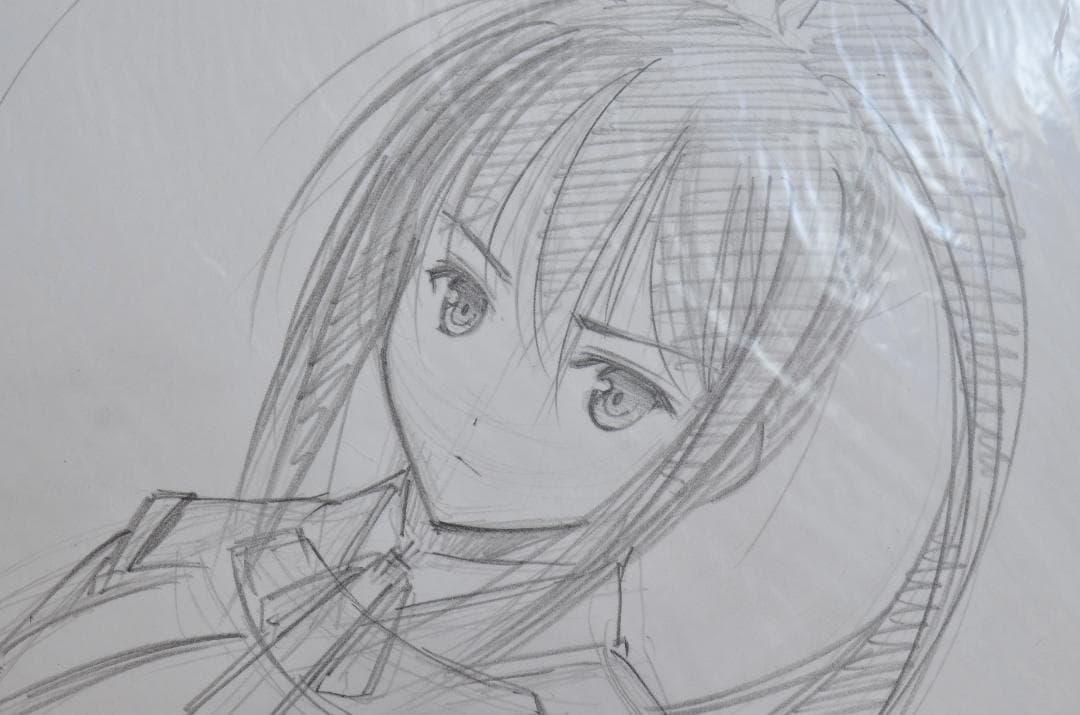 手書きイラスト（直筆）色紙　鎧亜騎譚 / 小宮利公 / 検：魔王の始め方