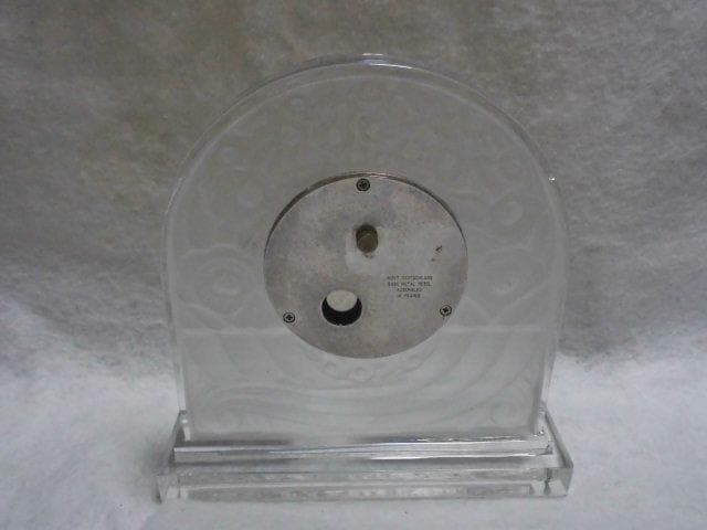 バカラ　クリスタル　バスケット・オブ・アバン・ダンス　クロック