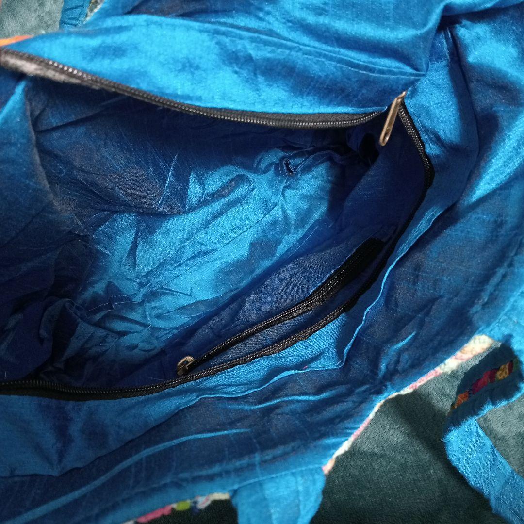 最終価格　インドの古布バック