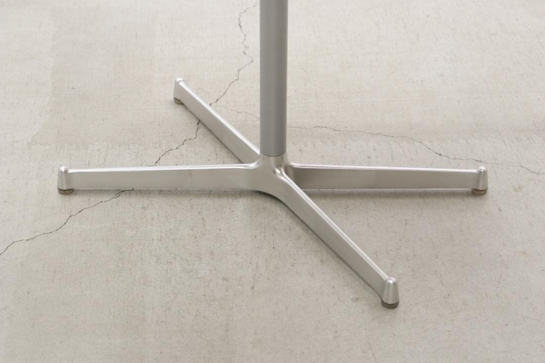 在庫2台 D&Department カフェテーブル ホワイト ナチュラル