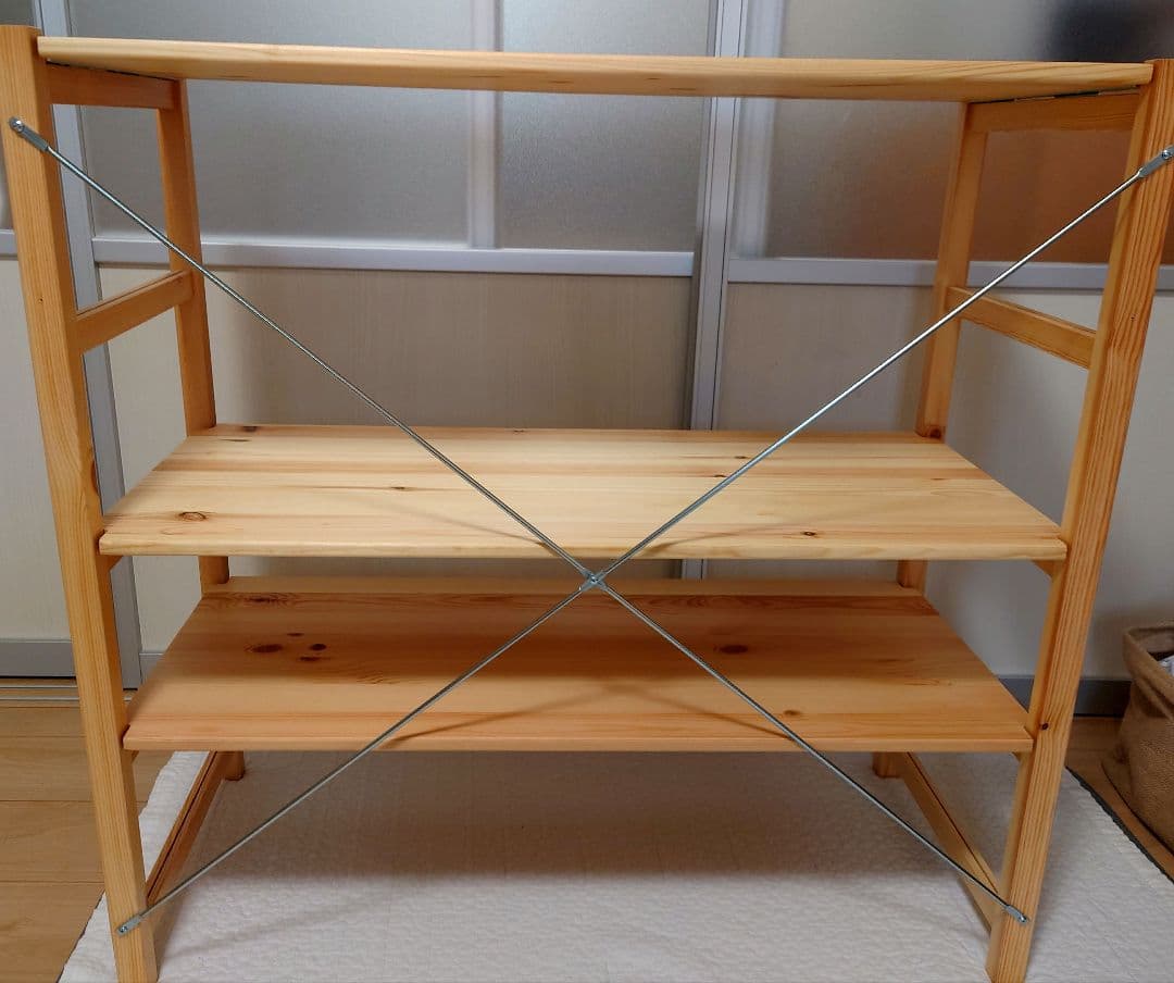 無印良品 パイン材ユニットシェルフ幅86cm×奥行39.5cm×高さ83cm