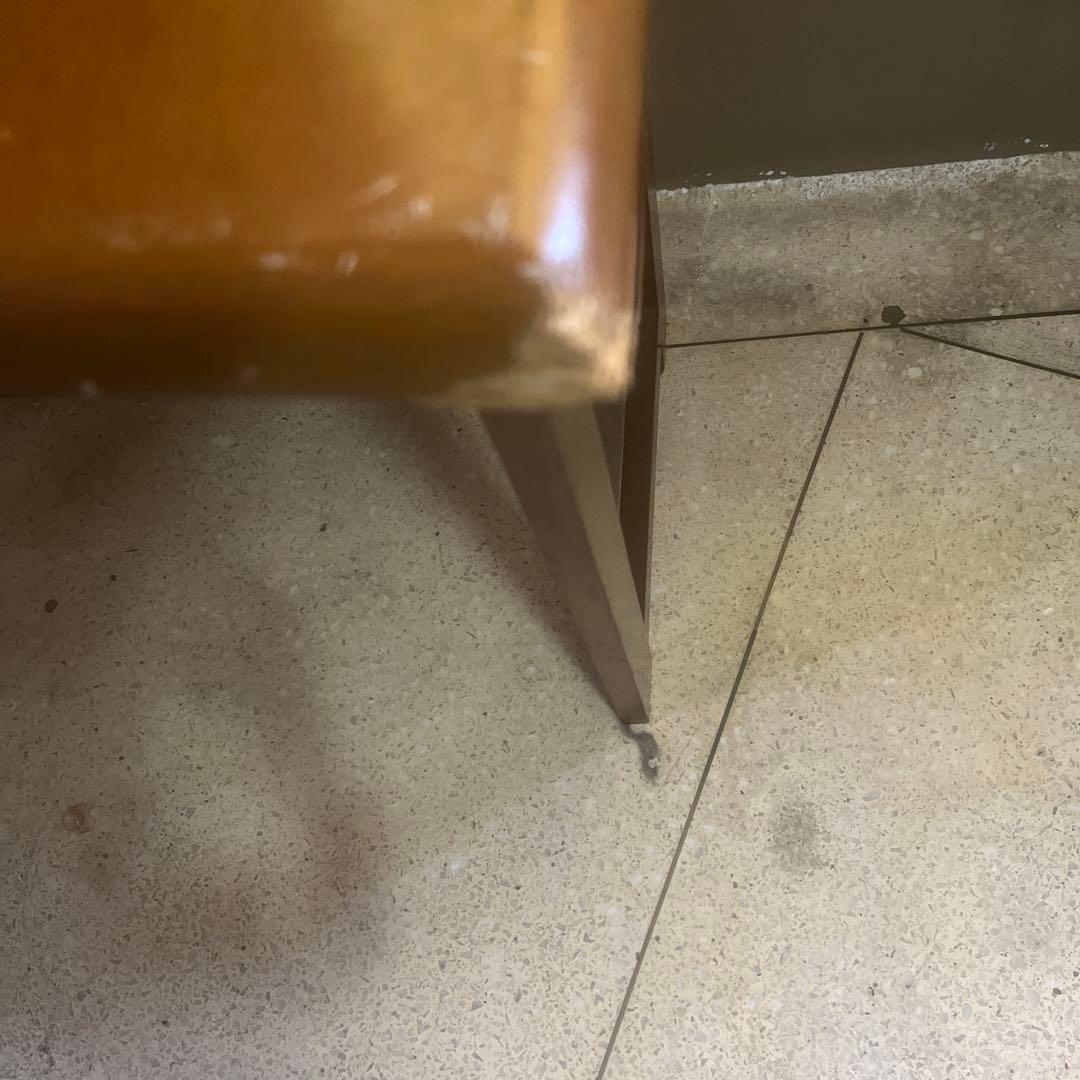 木製 長方形テーブル 使用感あり