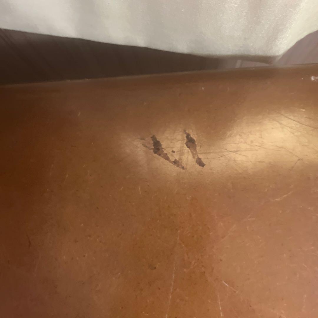 木製 長方形テーブル 使用感あり