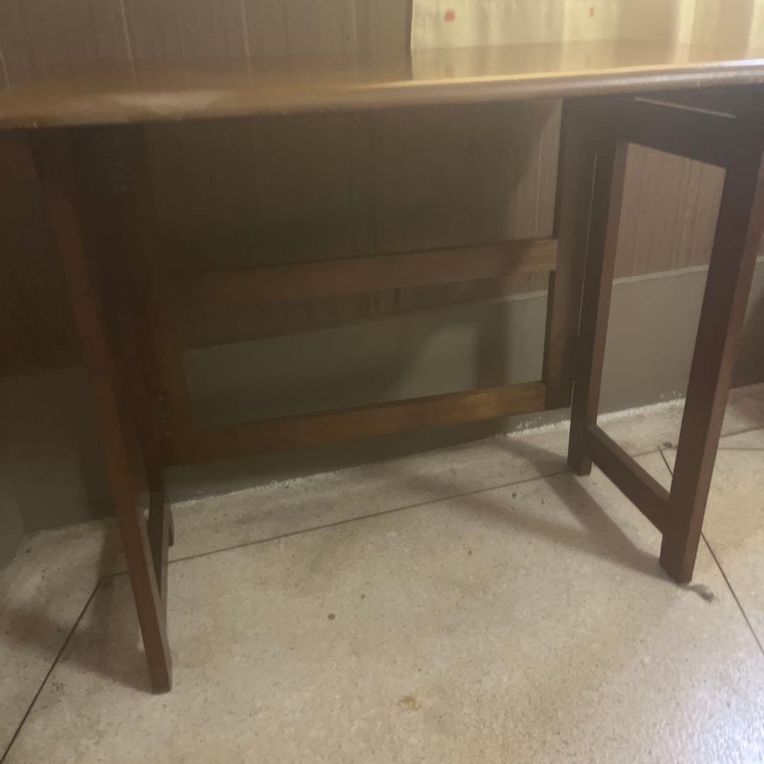 木製 長方形テーブル 使用感あり